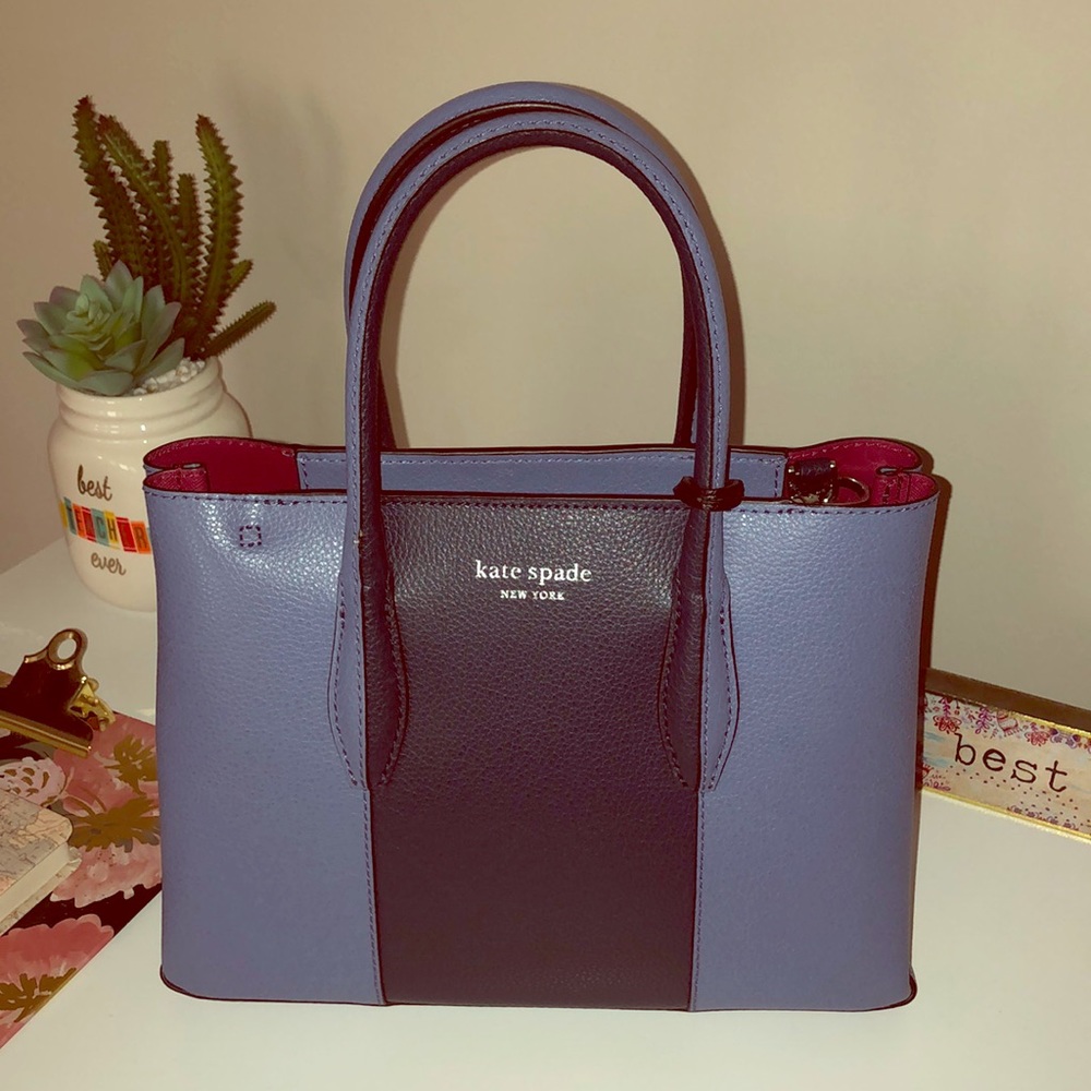 Color block medium sized bag